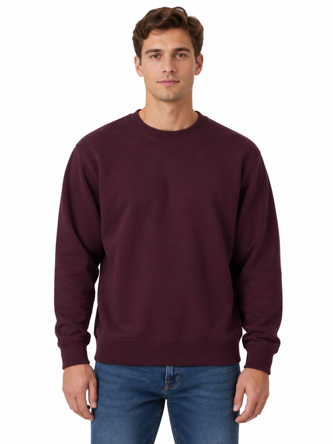 Premium Comfort Sweatshirt, Bordeaux