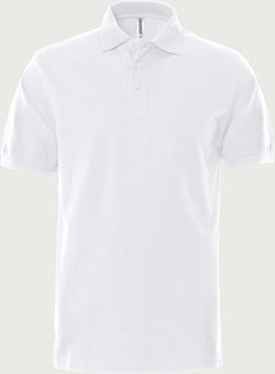 Acode Heavy poloshirt, Hvid, Kansas 100222-900
