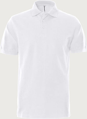 Acode Heavy poloshirt, Hvid, Kansas 100222-900