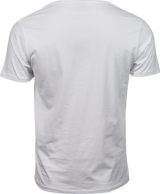 Raw-Edge Tee, Hvid, Herre - Style 5060
