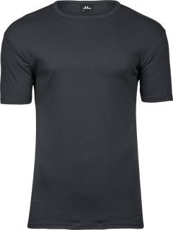 Interlock Tee, Mørk Grå, Herre - Style 520