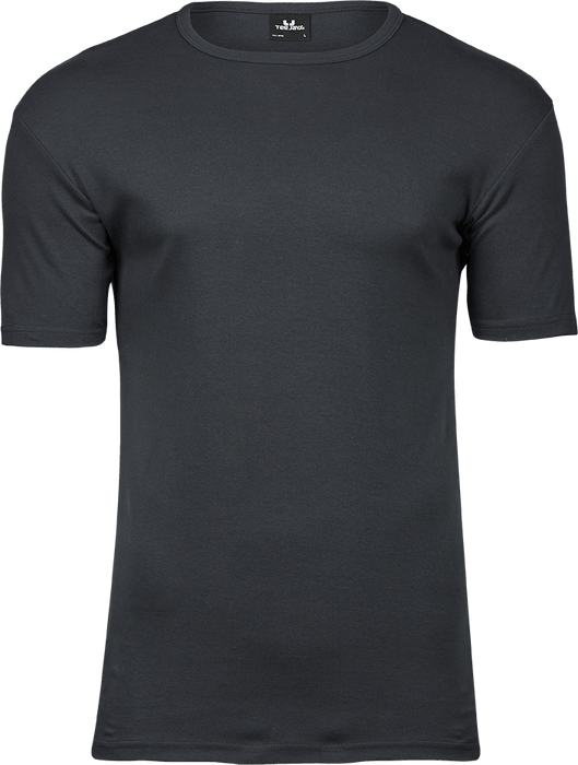 Interlock Tee, Mørk Grå, Herre, Teejays - Style 520