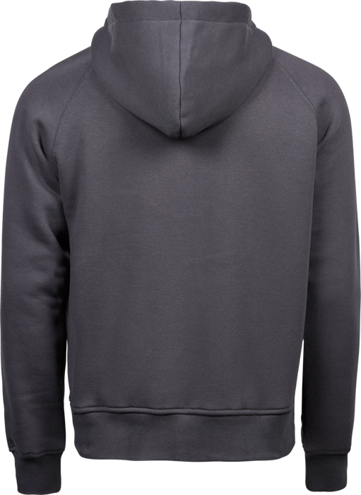 Fashion Full Zip Hood, Mørk grå, Herre, Teejays - Style 5435
