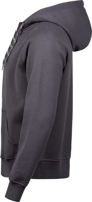 Fashion Full Zip Hood, Mørk grå, Herre, Teejays - Style 5435