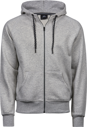 Fashion cardigan, Heather grå, Herre - Style 5435