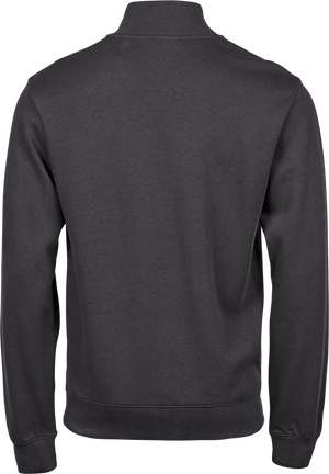 Half-zip sweatshirt, Mørk Grå, Herre - Style 5506