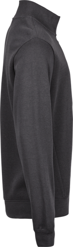 Half-zip sweatshirt, Mørk Grå, Herre - Style 5506