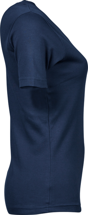 Interlock Tee Dame - Navy - Teejays 580