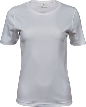 Interlock Tee Dame - Hvid - Teejays 580