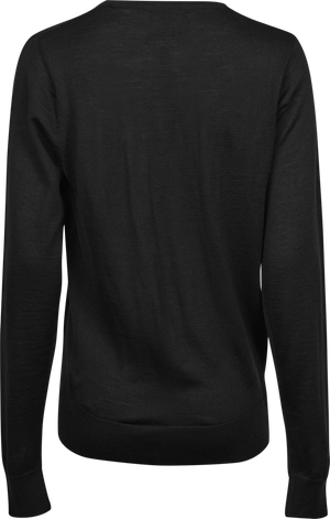 Striktrøje Dame - Sort - Teejays 6006
