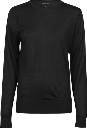 Striktrøje Dame - Sort - Teejays 6006