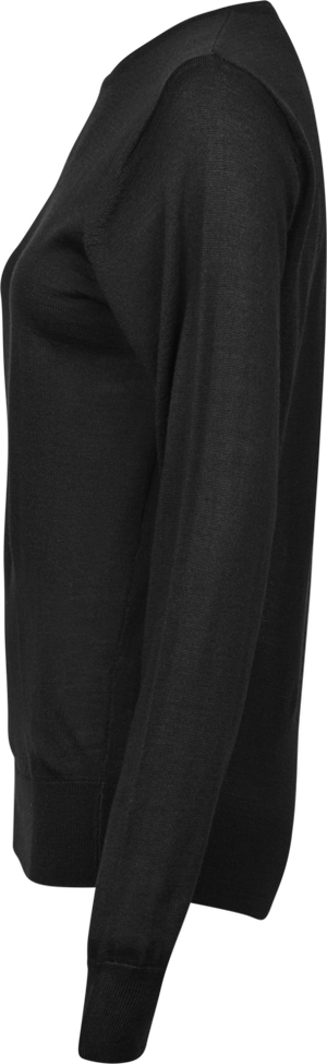 Striktrøje Dame - Sort - Teejays 6006