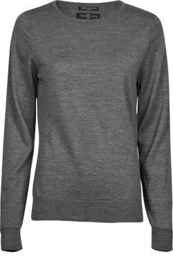 Striktrøje Dame - Grå - Teejays 6006