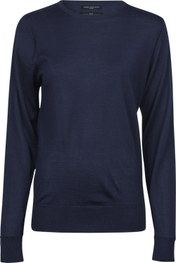 Striktrøje Dame - Navy - Teejays 6006