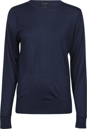 Striktrøje Dame - Navy - Teejays 6006