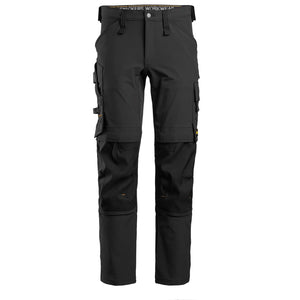 Snickers AllroundWork arbejdsbukser 6371 full stretch, Sort
