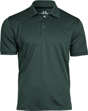 Club polo T-shirt, Grøn - Style 7000