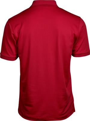 Club polo T-shirt, Rød - Style 7000
