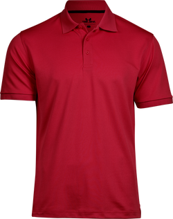 Club polo T-shirt, Rød - Style 7000
