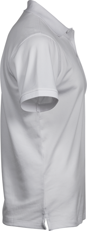 Club polo T-shirt, Hvid - Style 7000