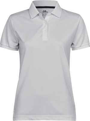 Club Polo Dame - Hvid - Teejays 7001