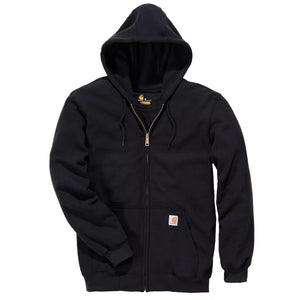 Hættetrøje Med Lynlås, Sort - Carhartt K122