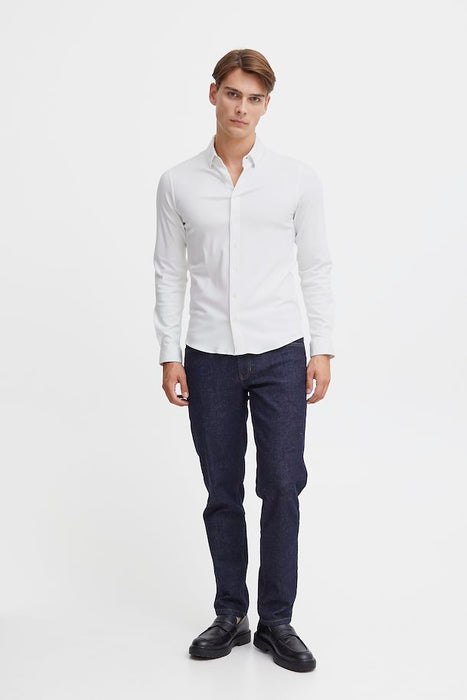 Arthur Long Sleeved Shirt, Bright White - Casual Friday 20504841 - 110601