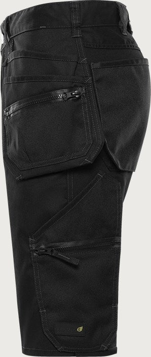 Green håndværker stretchshorts, Sort, Kansas 2902