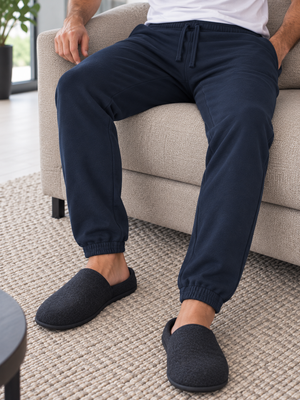 Comfort Joggingbukser, Navyblå