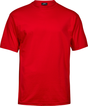 Soft T-shirt, Rød - Style 8000