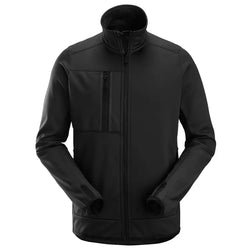 AllroundWork  Fleecejakke med lang lynlås, Herre, Sort - Snickers 8059 - 0400