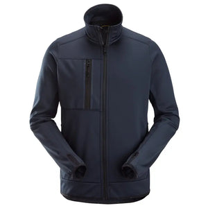 AllroundWork  Fleecejakke med lang lynlås, Herre, Navy - Snickers 8059 - 9500