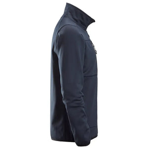 AllroundWork  Fleecejakke med lang lynlås, Herre, Navy - Snickers 8059 - 9500