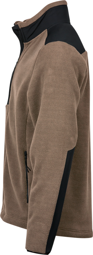 Outdoor Fleecejakke, Clay/Sort, Herre - Style 9120