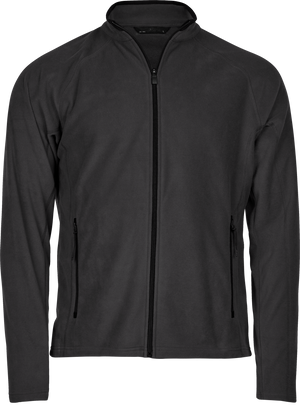 Active fleece cardigan, Sort, Herre - Style 9160