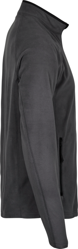 Active fleece cardigan, Mørk Grå, Herre - Style 9160