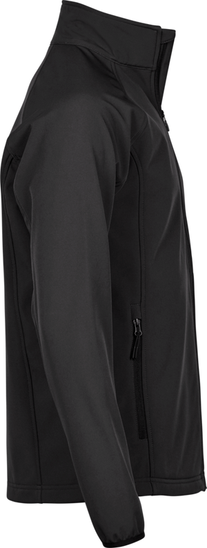 Letvægts softshelljakke, Sort, Herre - Style 9510