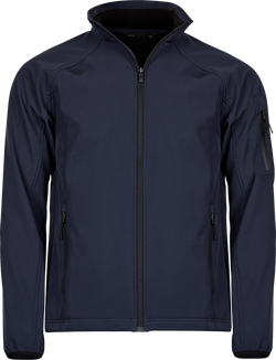 Letvægts softshelljakke, Navy, Herre - Style 9510