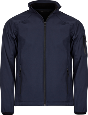Letvægts softshelljakke, Navy, Herre - Style 9510