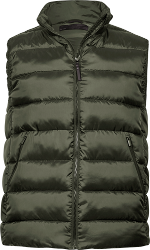 Lite bodywarmer/vest, Deep Grøn, Herre - Style 9648