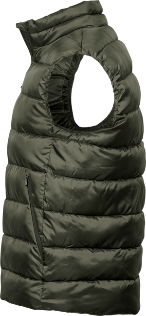 Lite bodywarmer/vest, Deep Grøn, Herre - Style 9648