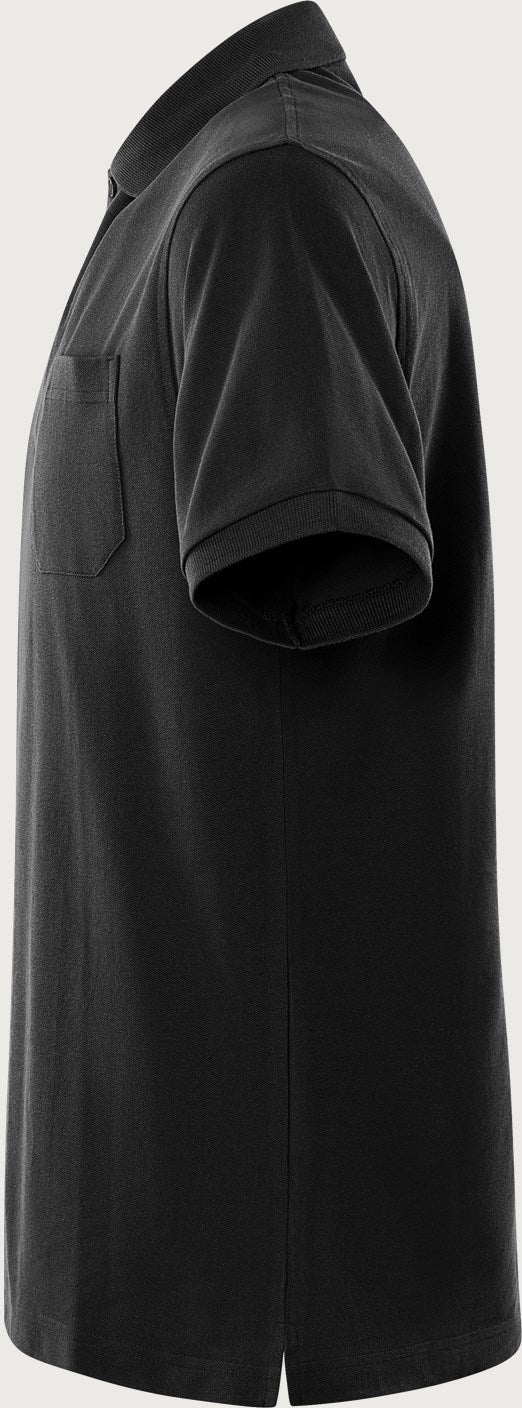 Acode Heavy Poloshirt, Sort, Kansas 100219-940