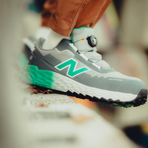 Fresh Foam Cremorne Sikkerhedssko, Grøn/Grå, New Balance FFCBOABG-40
