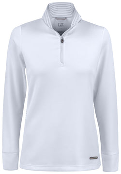 Traverse Halfzip, Dame, Hvid - CUTTER & BUCK 358417