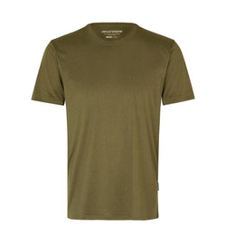 Perfekt running T-shirt Herre, Oliven - G21040