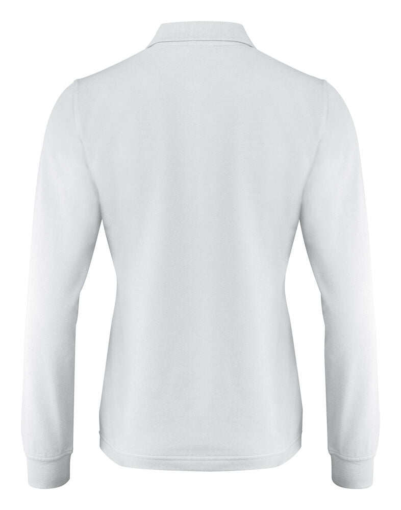 Surf Pro Langærmet Dame Polo, Hvid - PRINTER 2265027