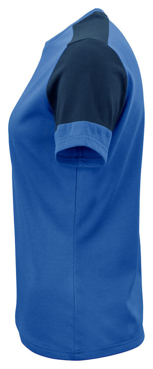 Prime T-shirt Dame, Blå/Navy - PRINTER 2264031