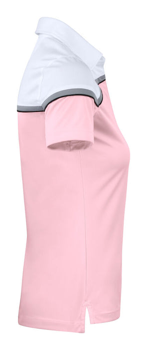 Seabeck Polo, Dame, Pink/Hvid - CUTTER & BUCK 354429