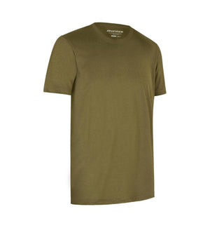 Perfekt running T-shirt Herre, Oliven - G21040