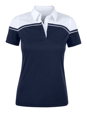 Seabeck Polo, Dame, Navy/Hvid - CUTTER & BUCK 354429